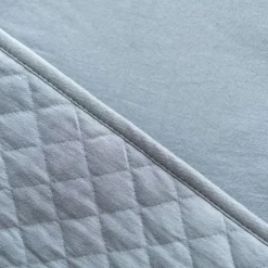 Poncho chaud de voyage pady quilted jersey stone
