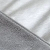 Poncho chaud softy cadum gris anthracite
