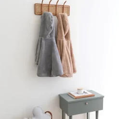 Poncho chaud softy cadum gris anthracite