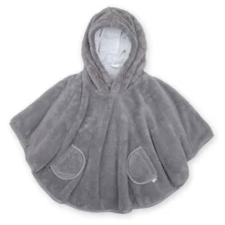 Poncho chaud softy cadum gris anthracite