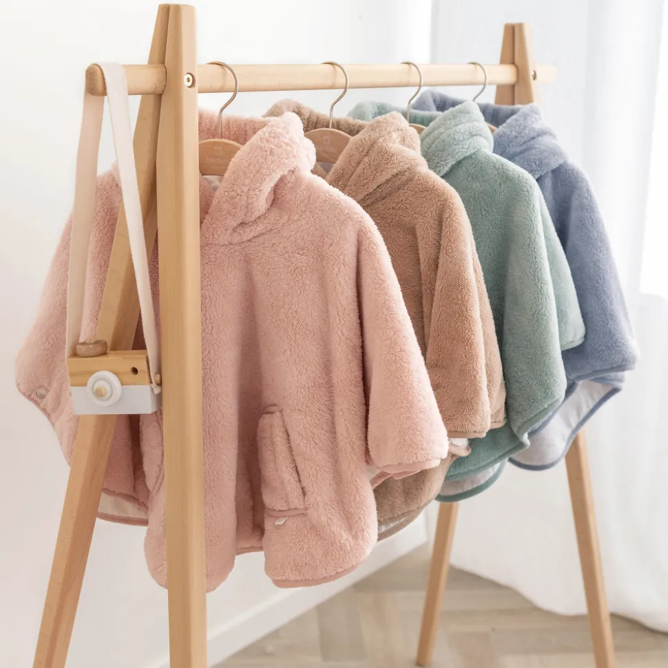 Poncho chaud softy vintage