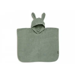 Poncho de bain éponge ash green