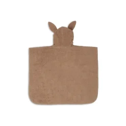 Poncho de bain éponge biscuit