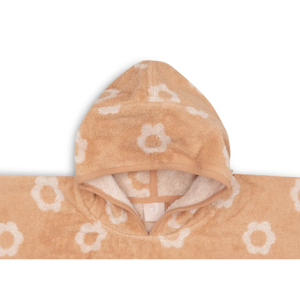 Poncho de bain éponge jacquard réversible 1-3 ans flower