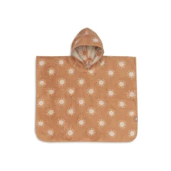 Poncho de bain éponge jacquard réversible 1-3 ans sun