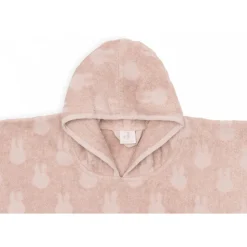 Poncho de bain éponge miffy jacquard wild rose