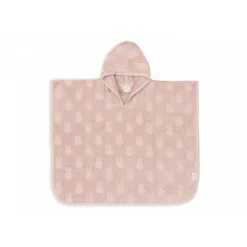Poncho de bain éponge miffy jacquard wild rose