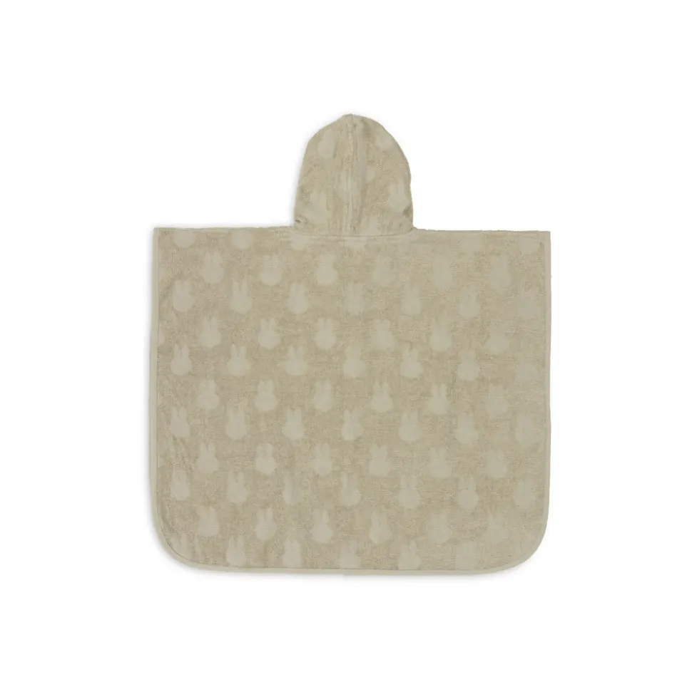 Poncho de bain éponge miffy jacquard olive