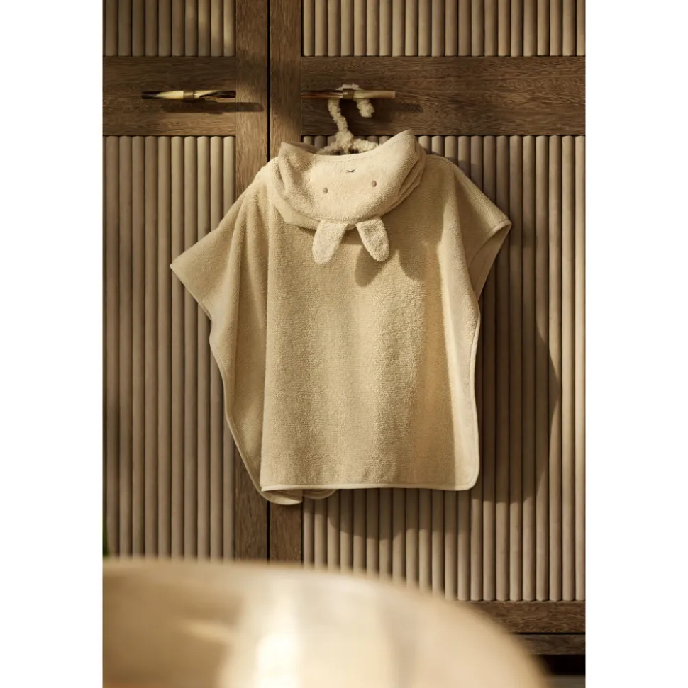 Poncho de bain éponge miffy warm sand
