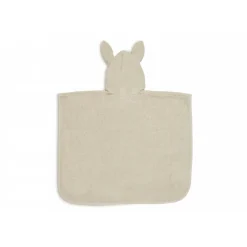 Poncho de bain éponge nougat