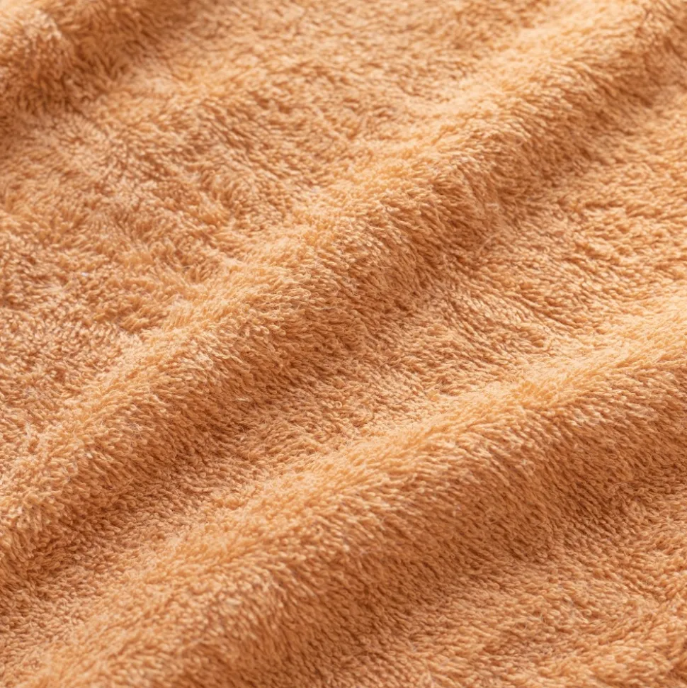 Poncho de bain éponge orange