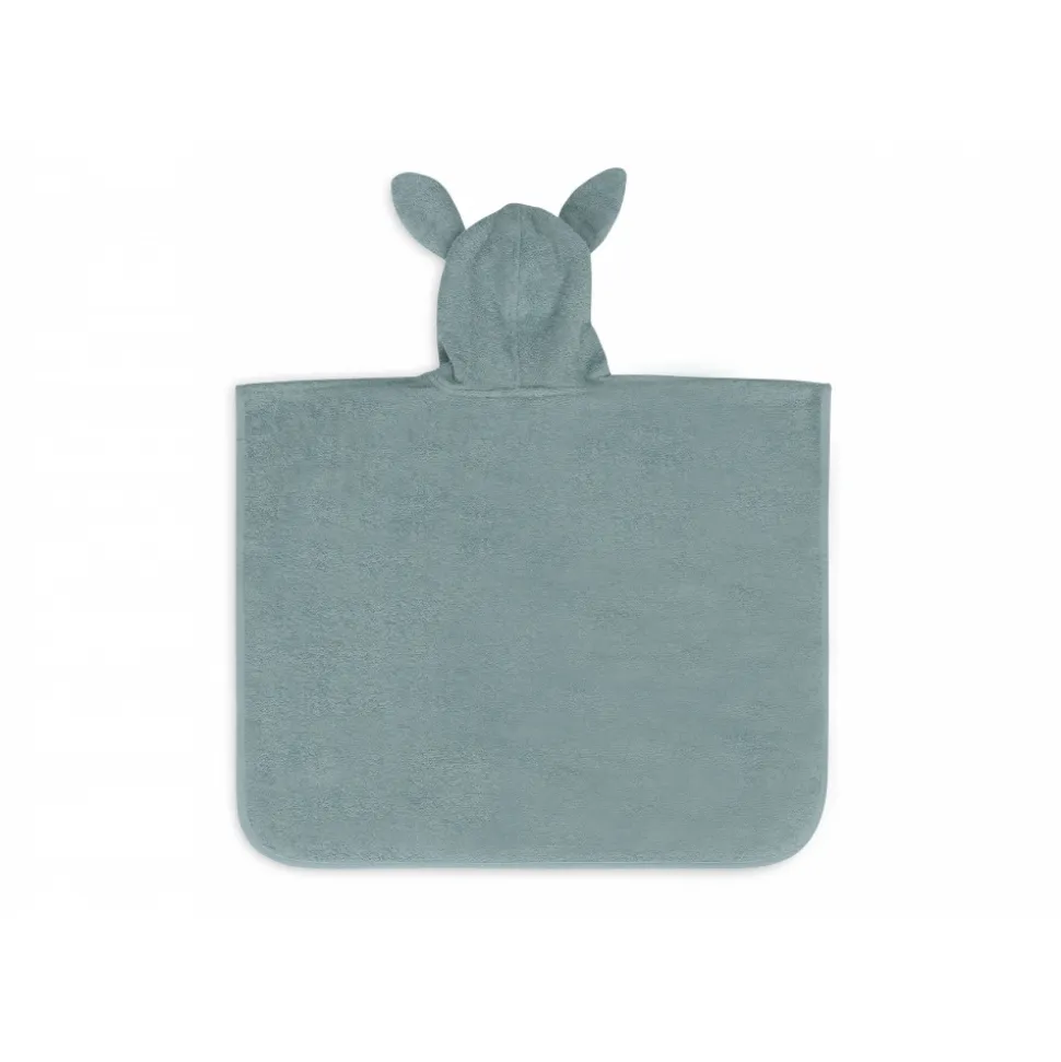 Poncho de bain éponge sea green