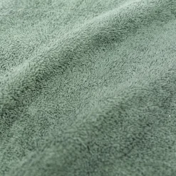 Poncho de bain terry vert