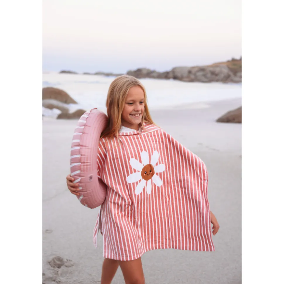 Poncho de plage marguerite 65x65 cm