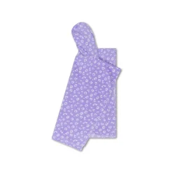 Poncho de plage 65x65 cm léopard lila