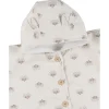 Poncho imperméable avec doublure groloudoux 18-36m - rose