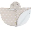 Poncho imperméable doublure groloudoux 6-12m - beige