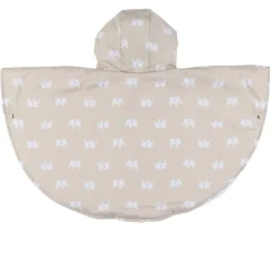 Poncho imperméable doublure groloudoux 6-12m - beige
