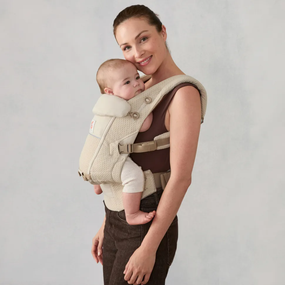 Porte-bébé adapt mesh softflex - natural beige