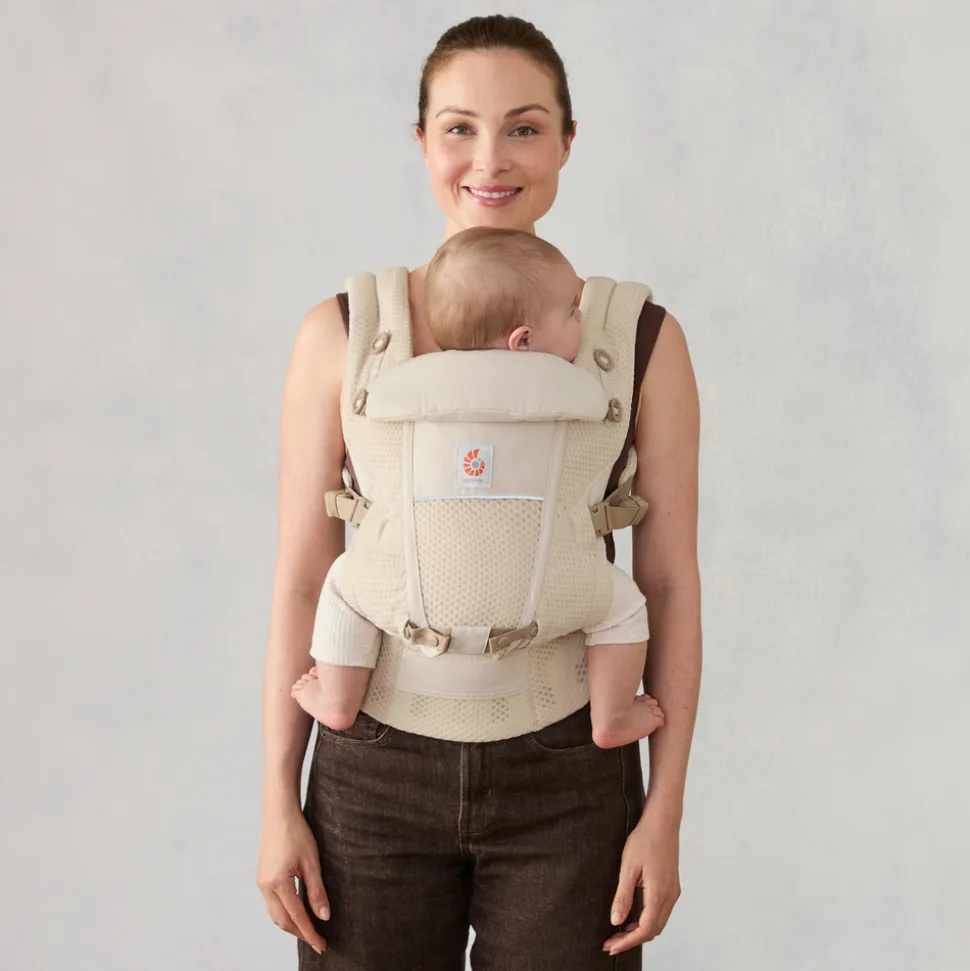 Porte-bébé adapt mesh softflex - natural beige