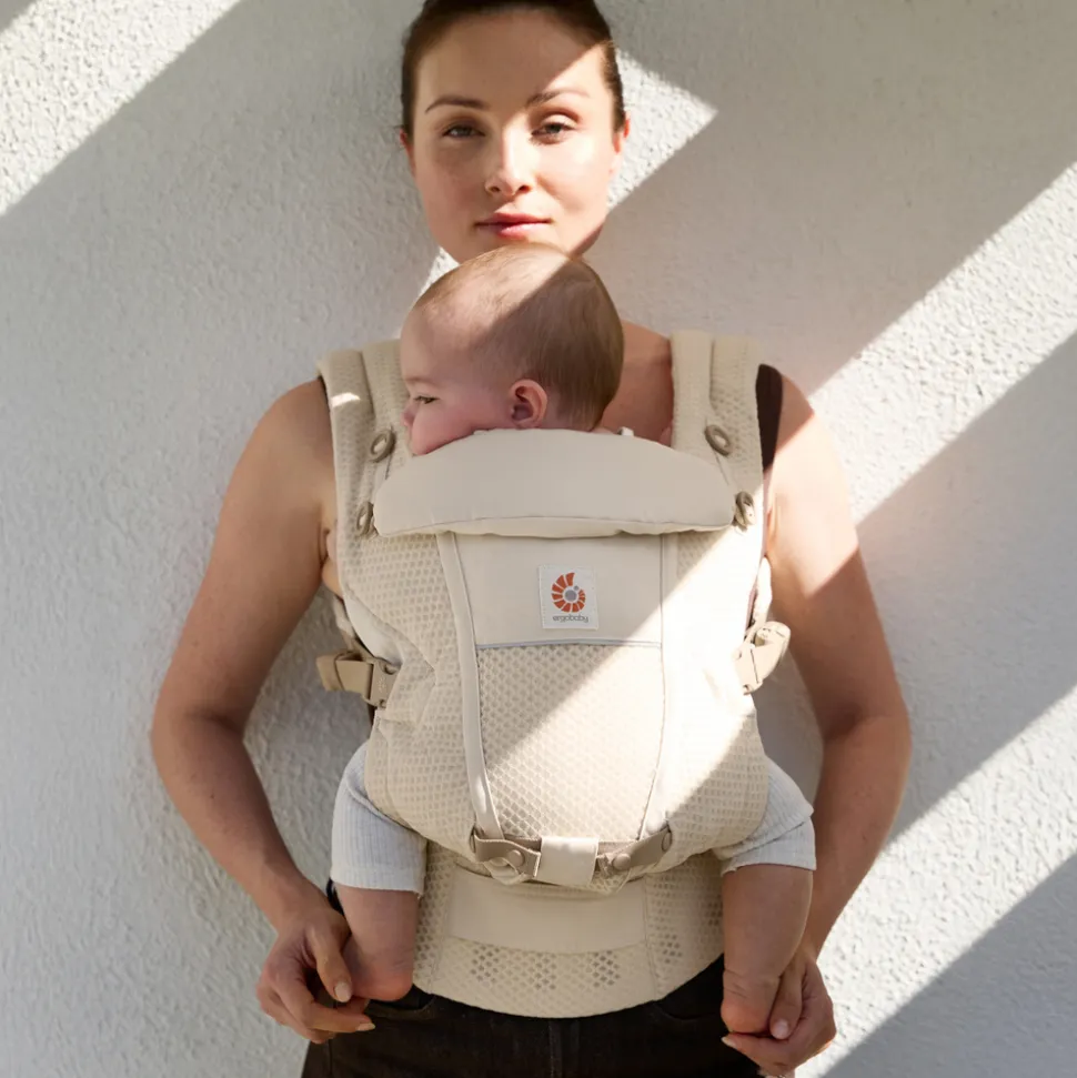 Porte-bébé adapt mesh softflex - natural beige