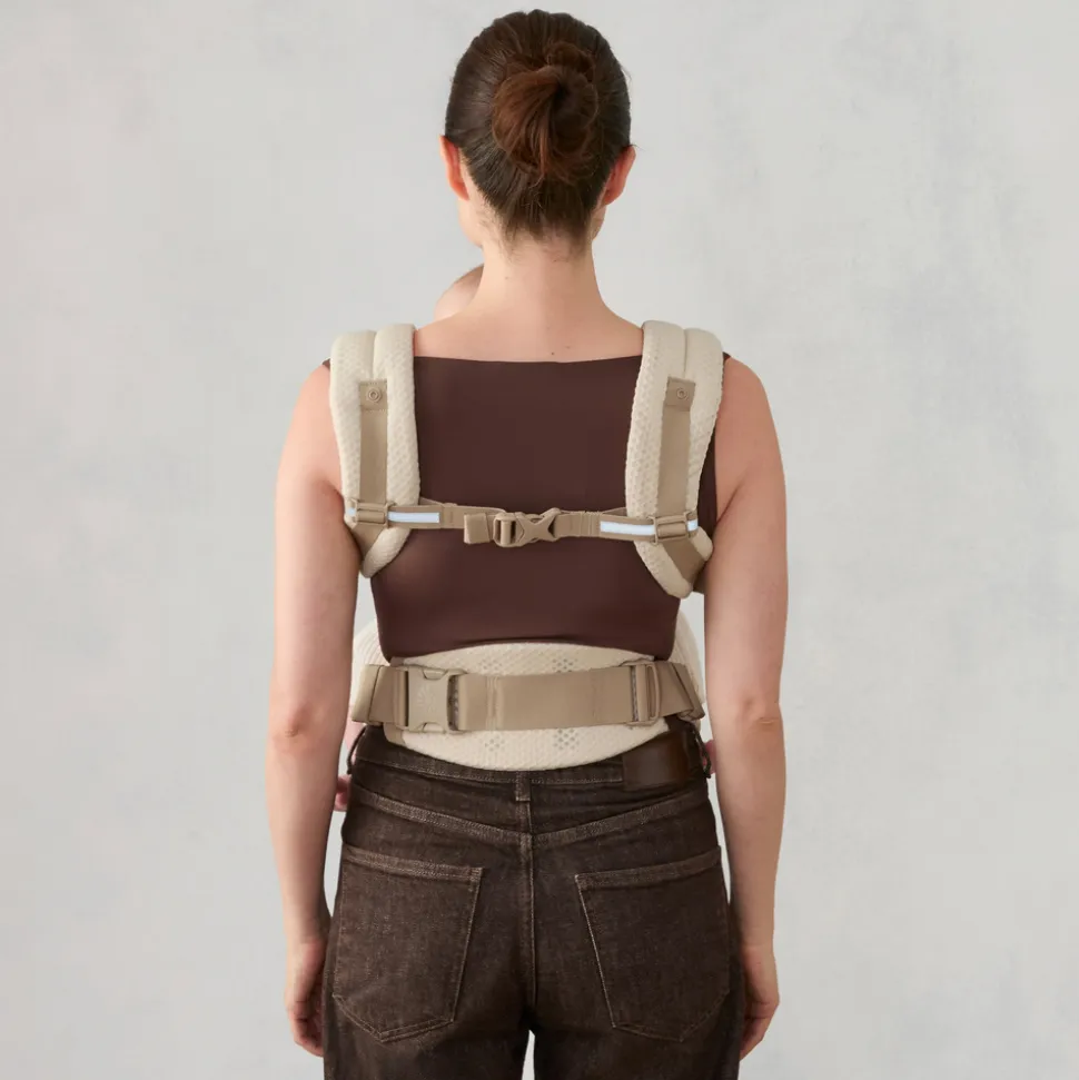 Porte-bébé adapt mesh softflex - natural beige