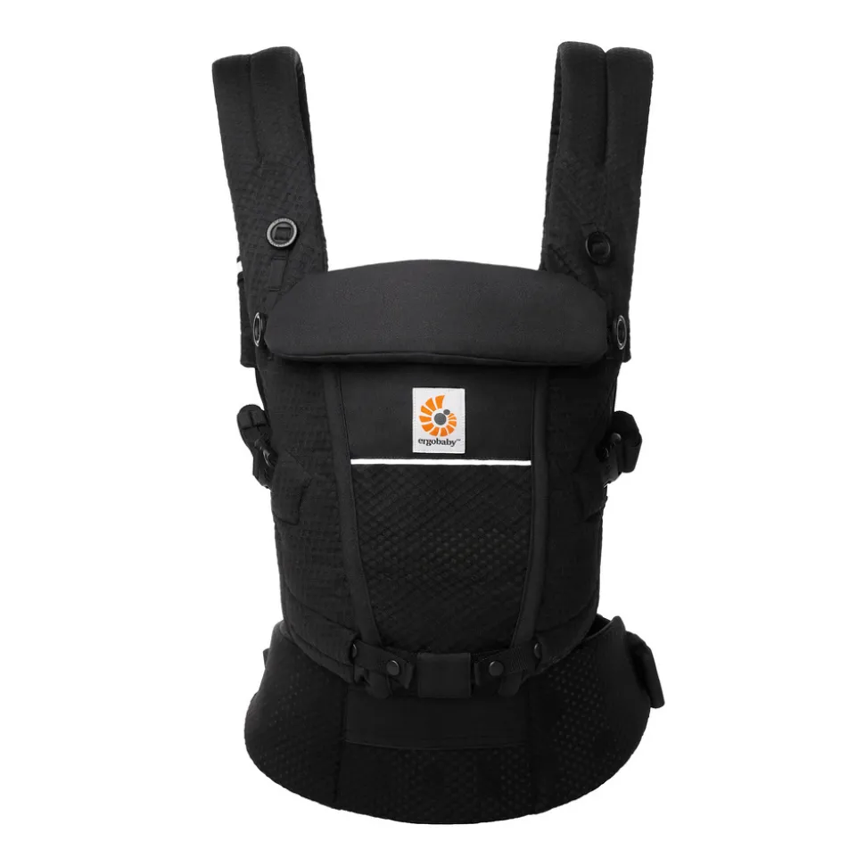 Porte-bébé adapt mesh softflex - noir onyx