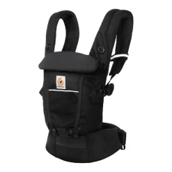 Porte-bébé adapt mesh softflex - noir onyx