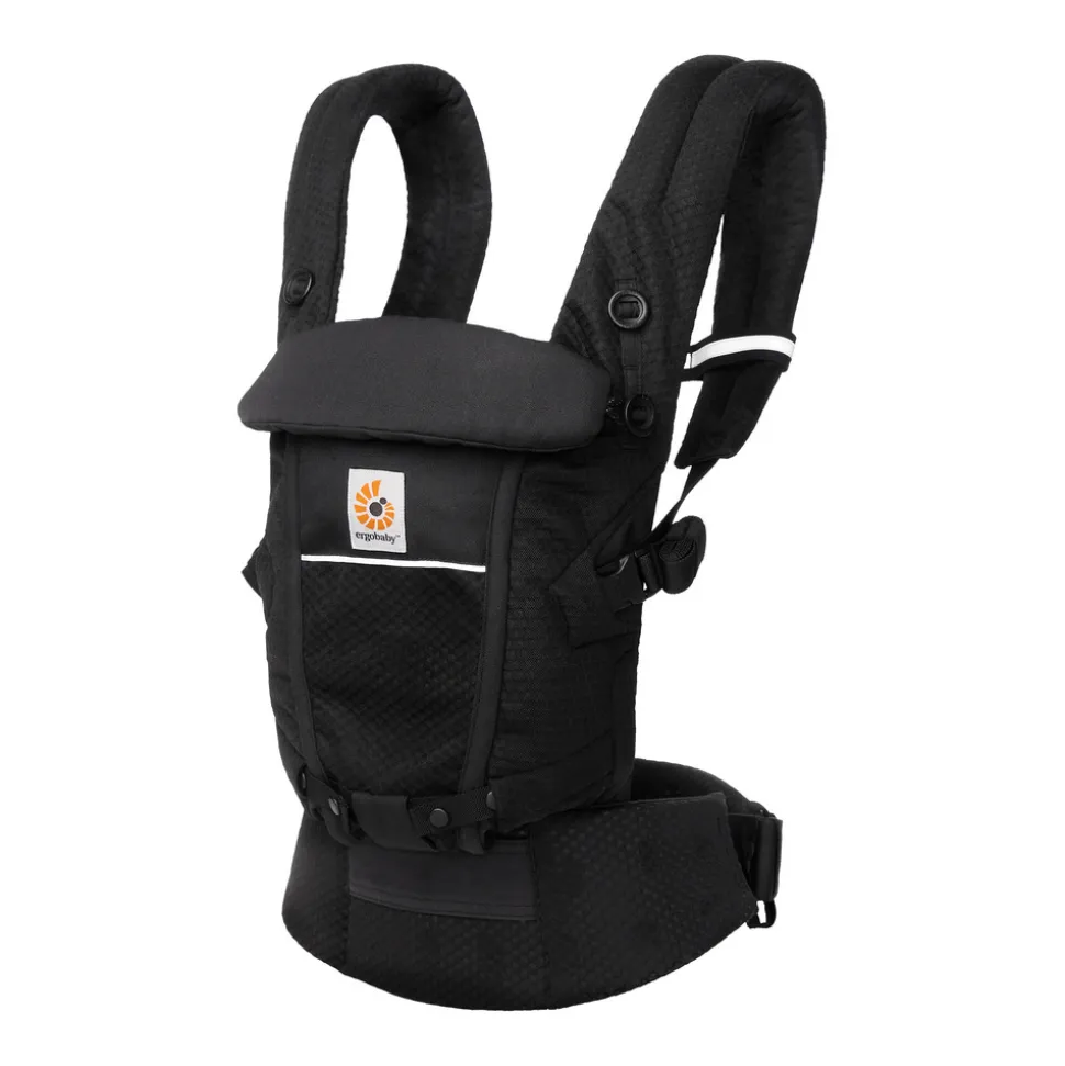 Porte-bébé adapt mesh softflex - noir onyx