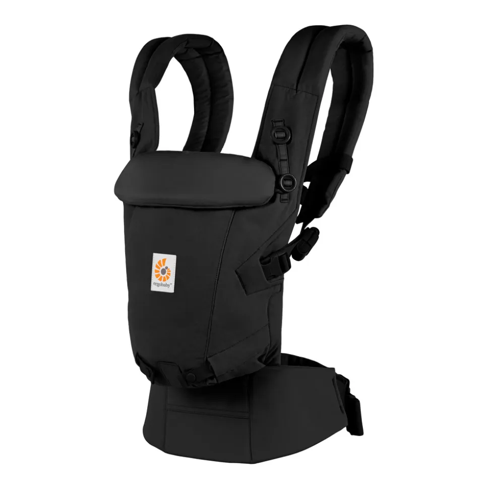 Porte-bébé adapt soft touch coton - onyx black
