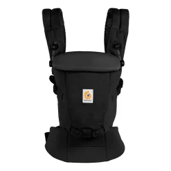 Porte-bébé adapt soft touch coton - onyx black