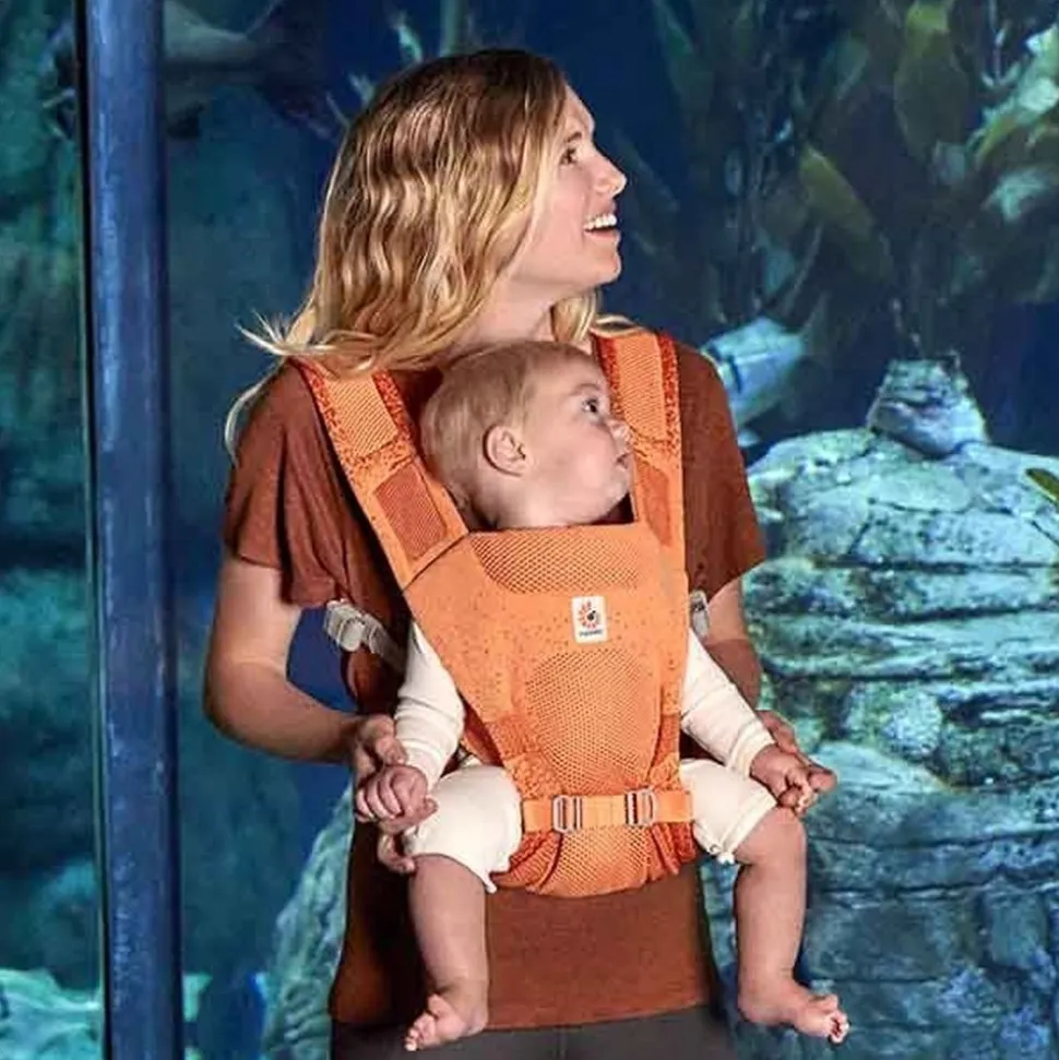 Porte bébé aerloom - corail