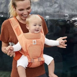Porte bébé aerloom - corail