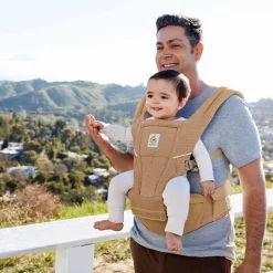 Porte bébé alta hip seat camel brown