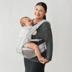 Porte bébé alta hip seat pearl grey