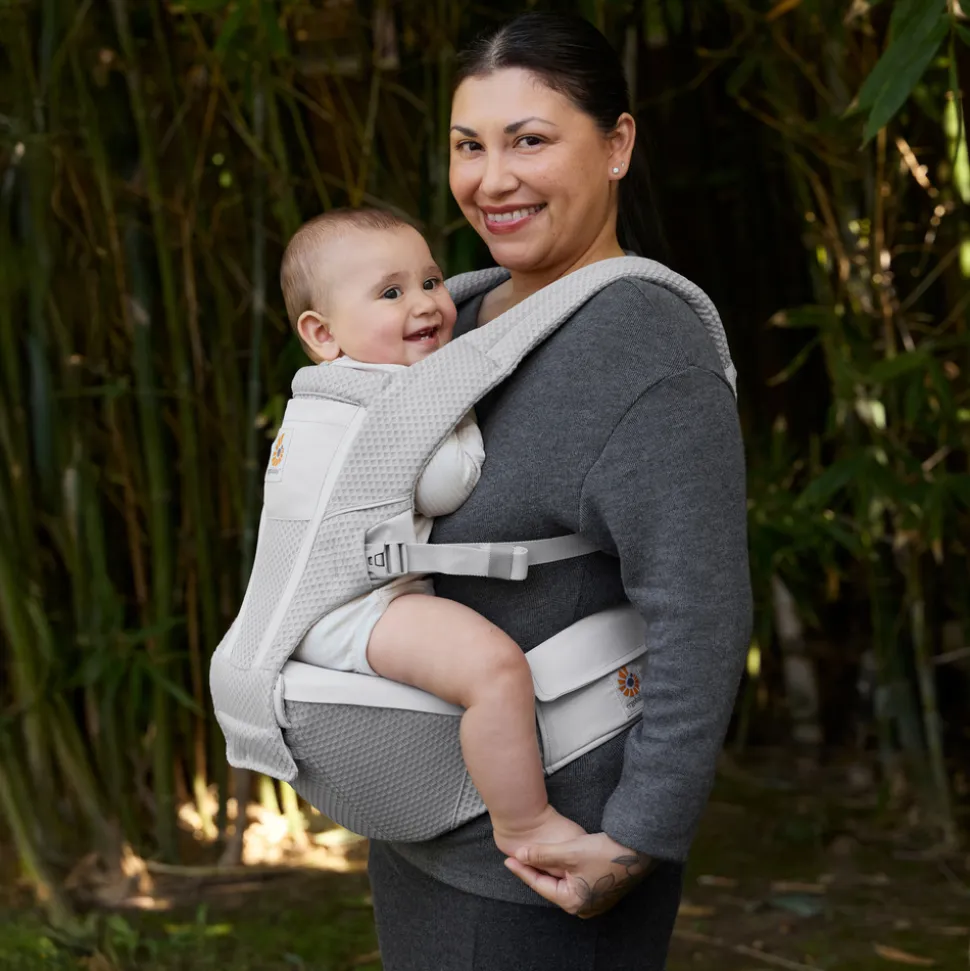 Porte bébé alta hip seat pearl grey