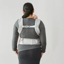 Porte bébé alta hip seat pearl grey