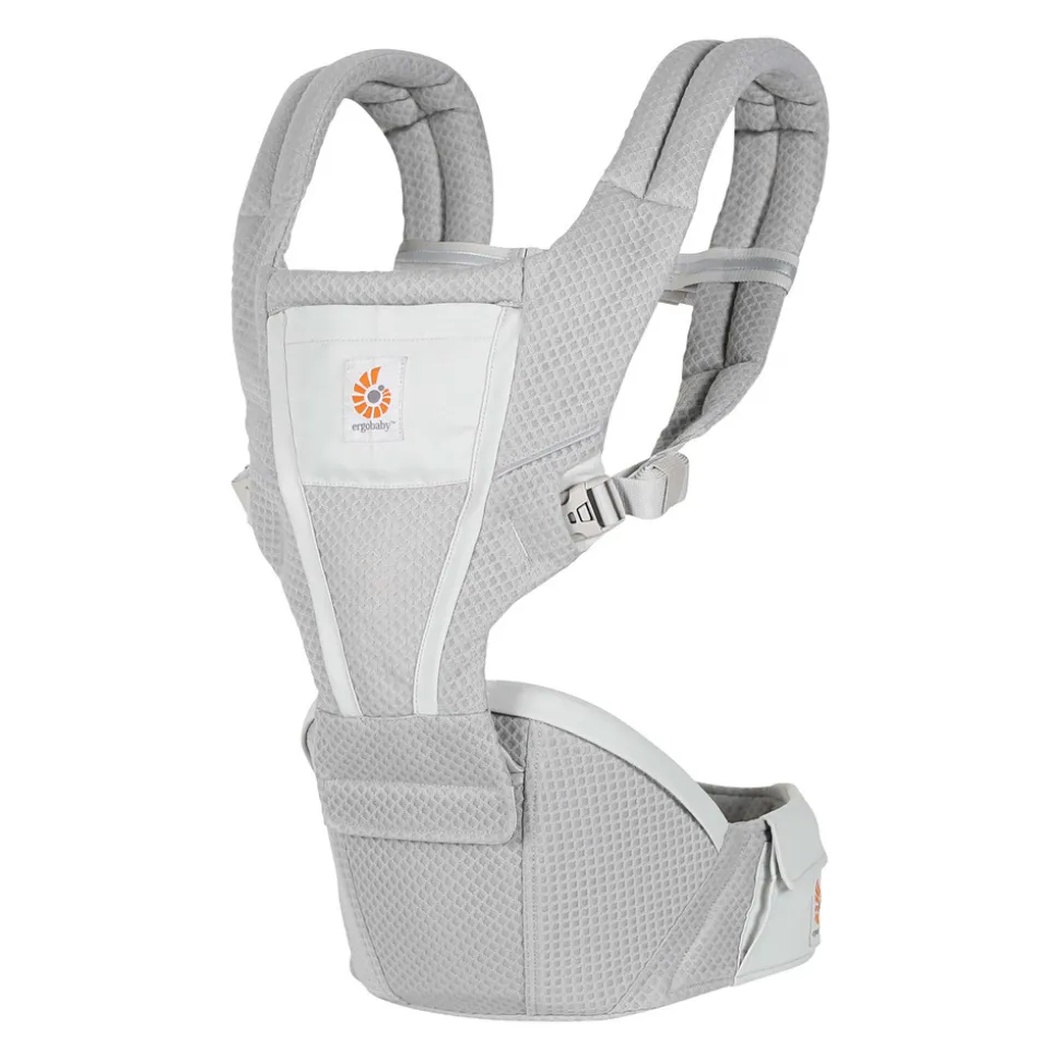 Porte bébé alta hip seat pearl grey