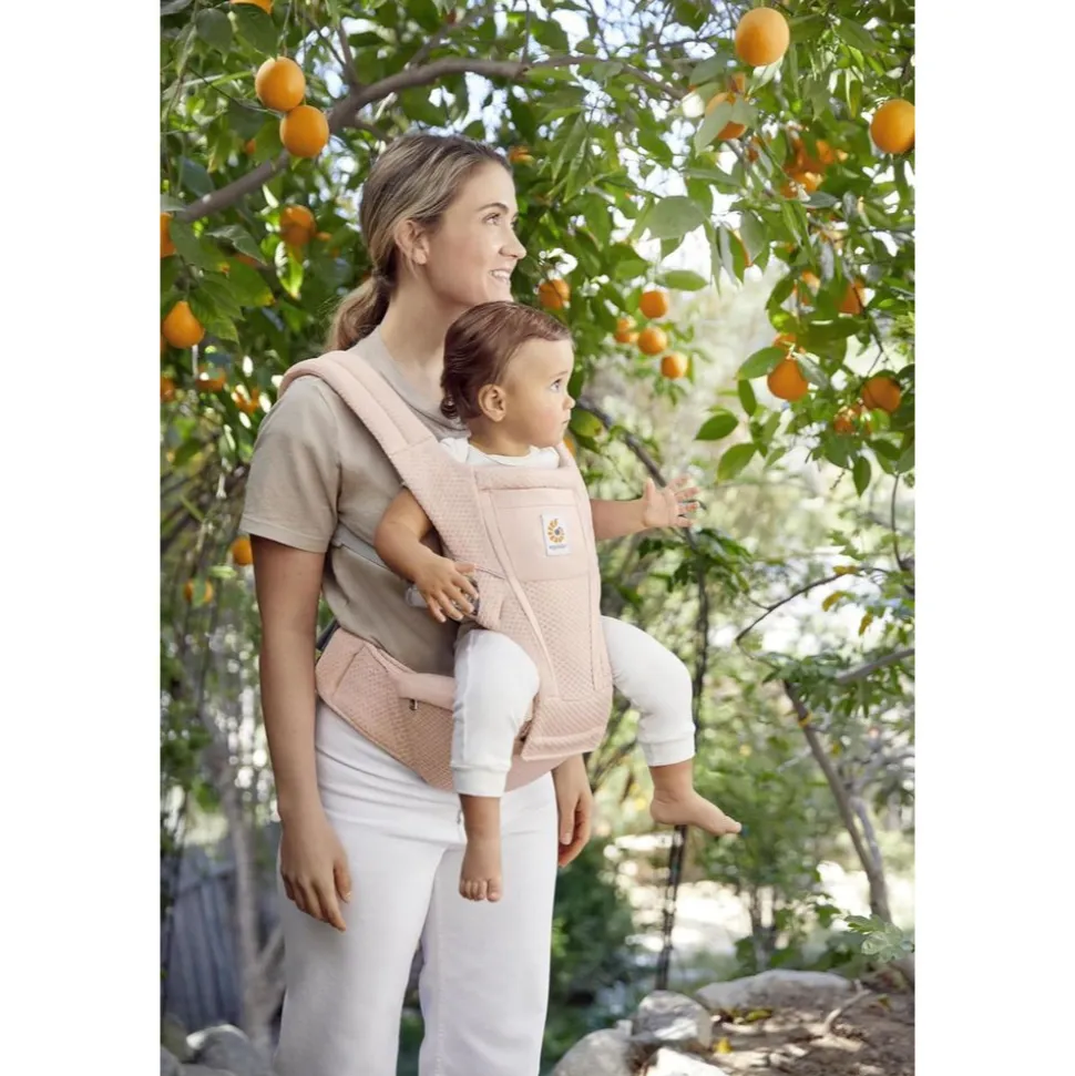 Porte bébé alta hip seat pink quartz