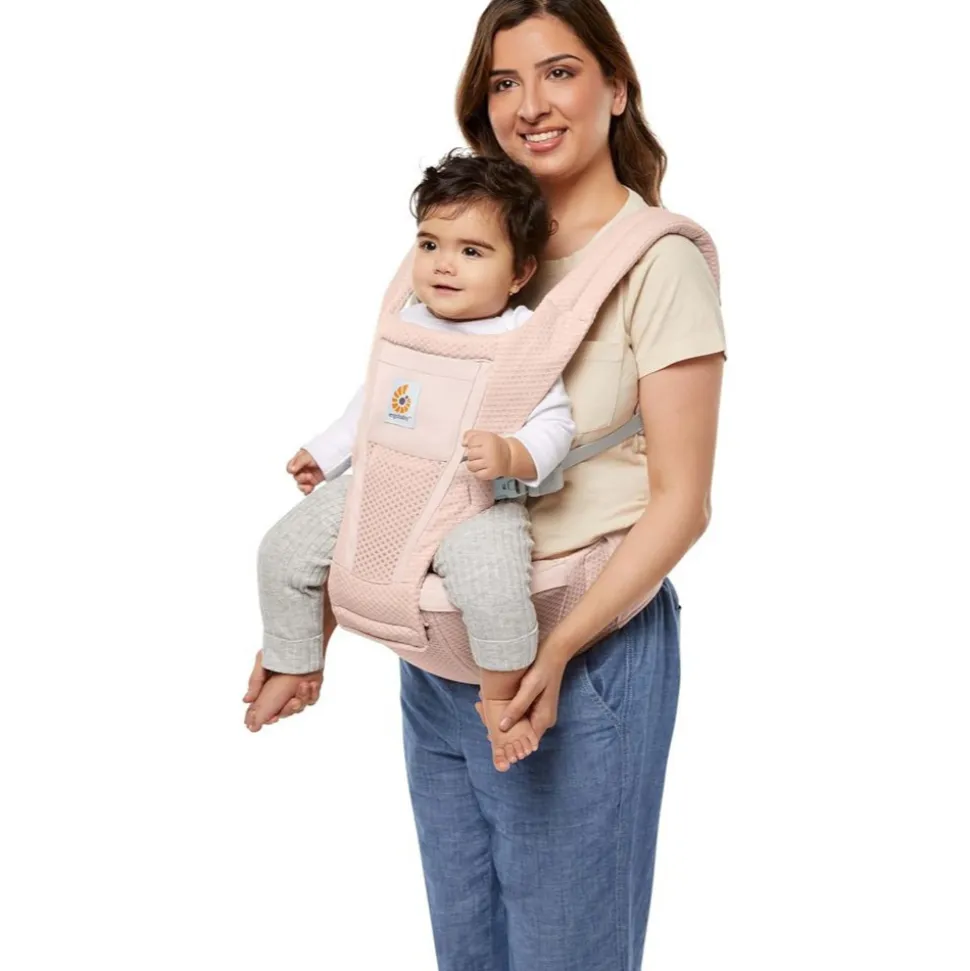 Porte bébé alta hip seat pink quartz