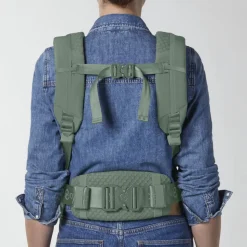 Porte-bébé coya leaf green