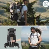 Porte bébé de randonnée avec housse de pluie moov & hike dune