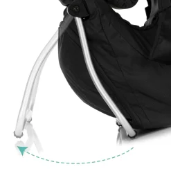 Porte-bébé de randonnée noir