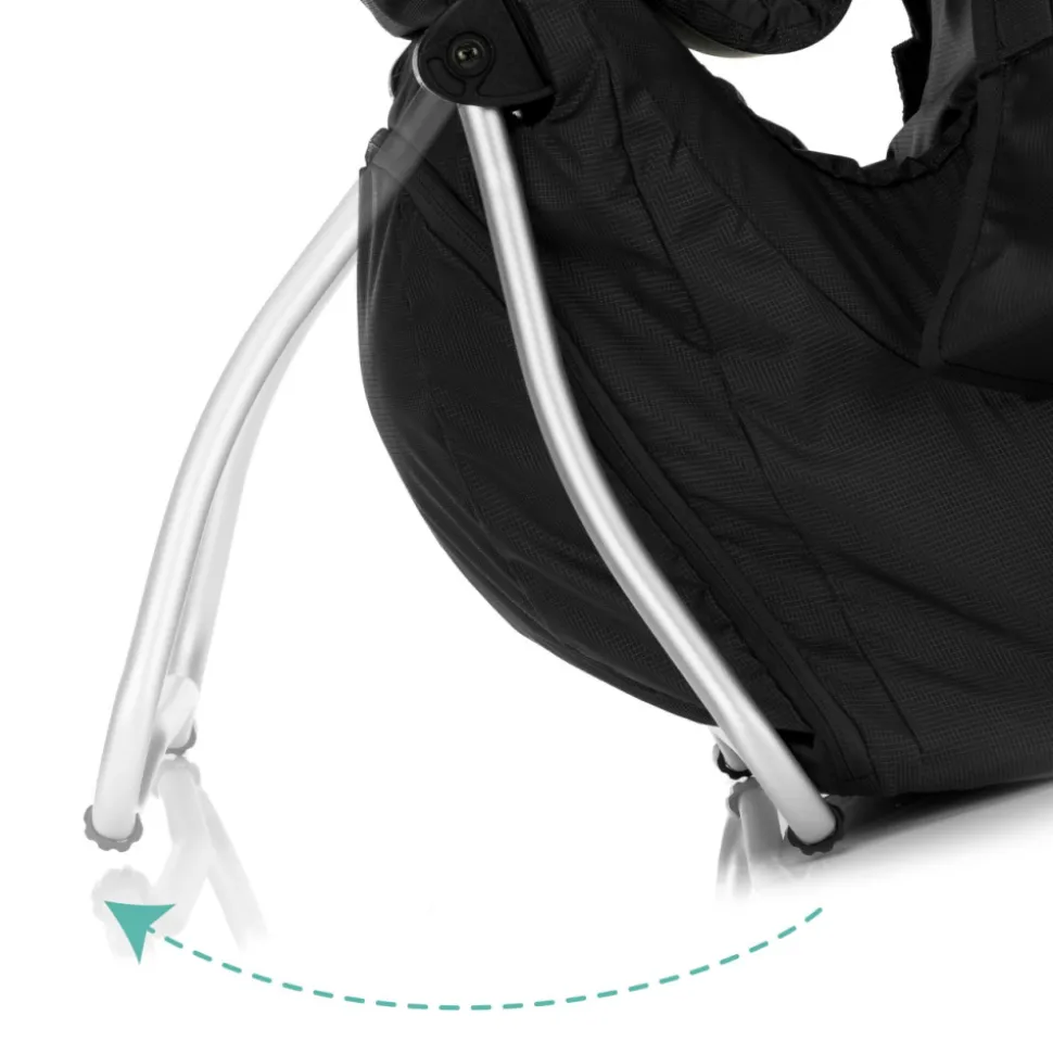 Porte-bébé de randonnée noir