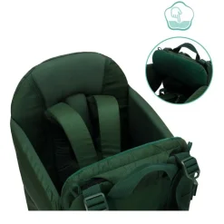 Porte-bébé de randonnée vert