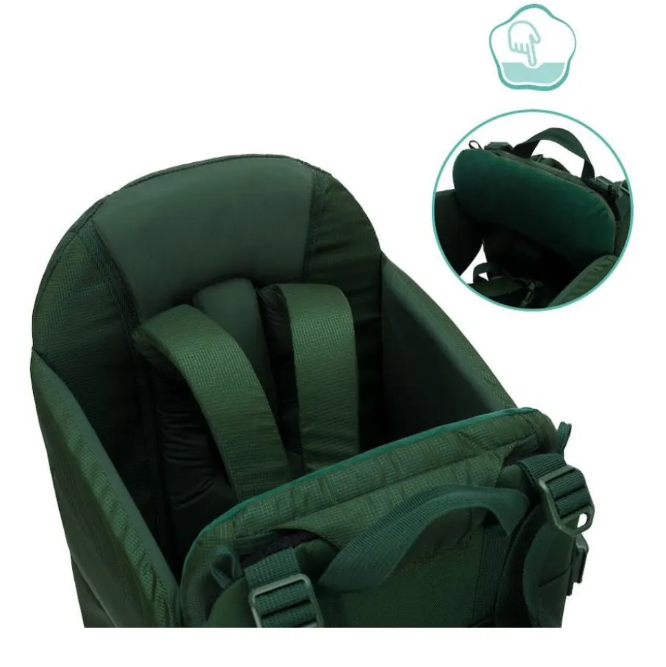 Porte-bébé de randonnée vert