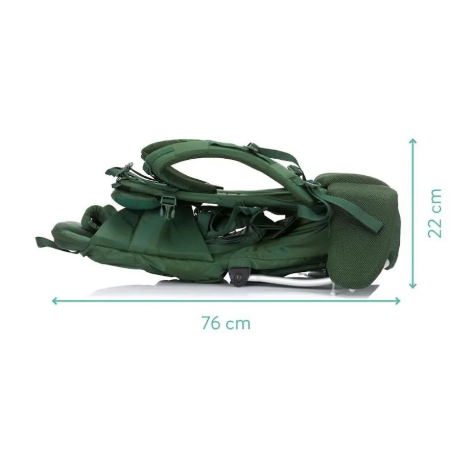 Porte-bébé de randonnée vert