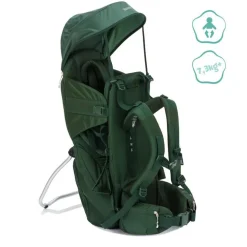 Porte-bébé de randonnée vert