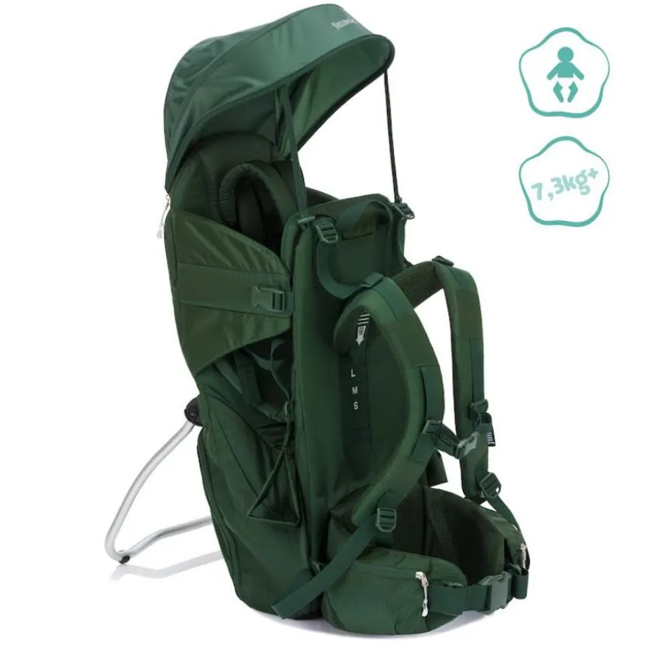 Porte-bébé de randonnée vert