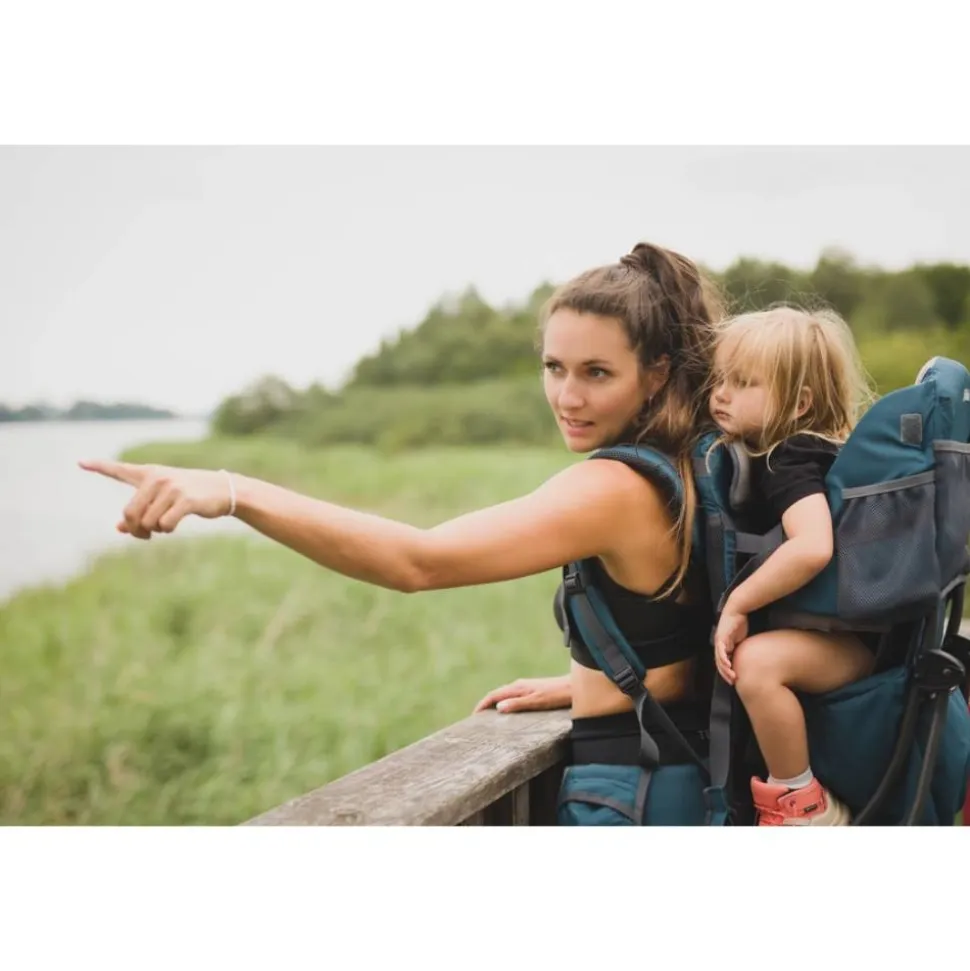 Porte-bébé dorsal randonnée explorer gris